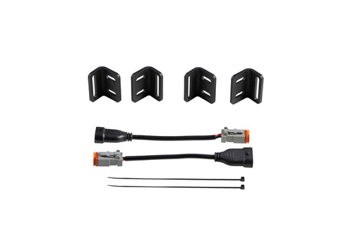 SS6 LED Fog Light Bracket Kit for 2022 Toyota Tundra (pair) Diode Dymanics - TRUCKED UP - Truck Superstore