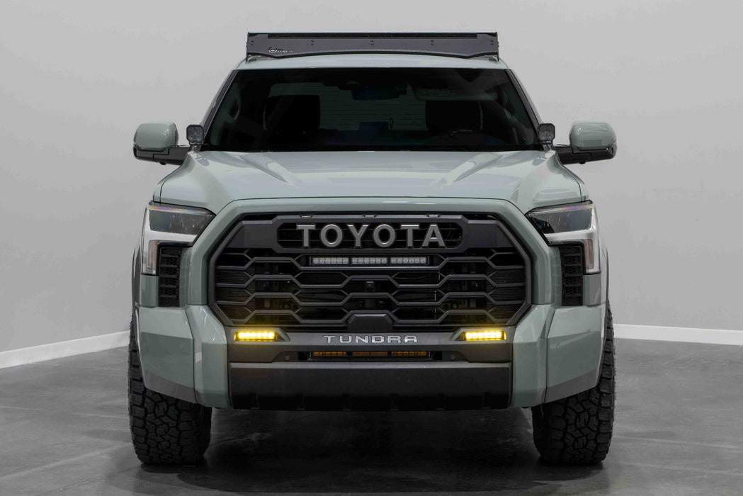 SS6 LED Fog Light Kit for 2022 Toyota Tundra Amber Wide Diode Dymanics - TRUCKED UP - Truck Superstore
