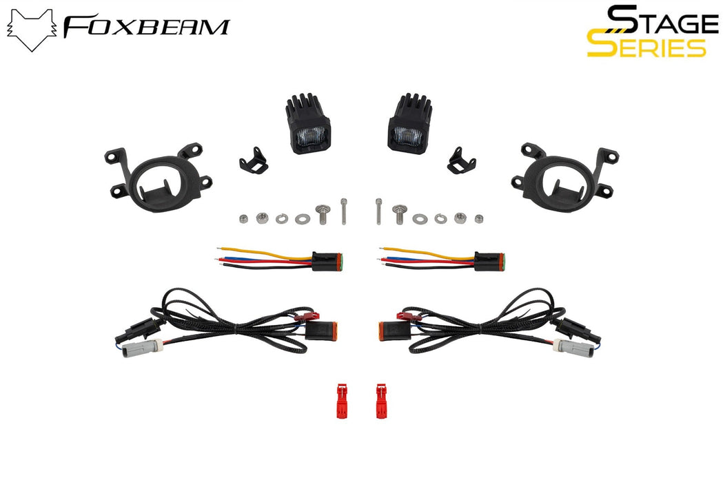 SSC1 Type BM LED Fog Light Kit, Yellow SAE Fog Diode Dynamics - TRUCKED UP - Truck Superstore