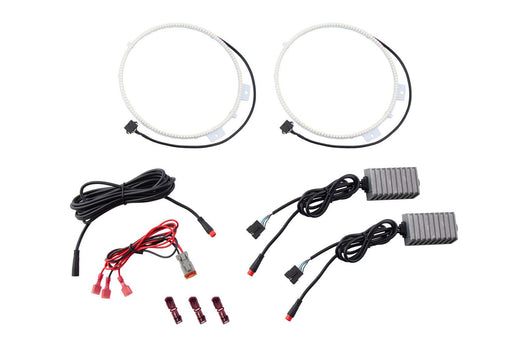 RGBW HD LED Halos for 2018-2021 Jeep JL Wrangler/Gladiator - TRUCKED UP - Truck Superstore