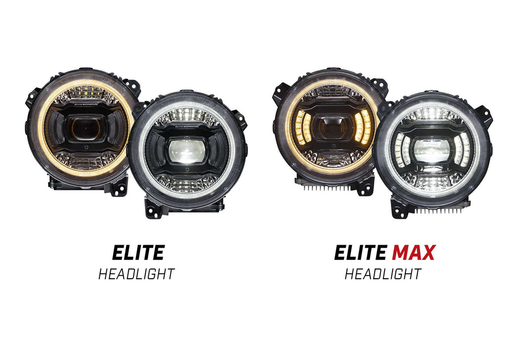 Elite LED Headlamps for 2020-2022 Jeep Gladiator Diode Dynamics - TRUCKED UP - Truck Superstore