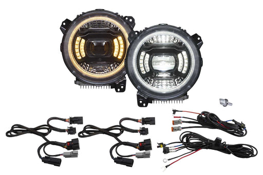 Elite Max LED Headlamps for 2018-2022 Jeep JL Wrangler Diode Dynamics - TRUCKED UP - Truck Superstore