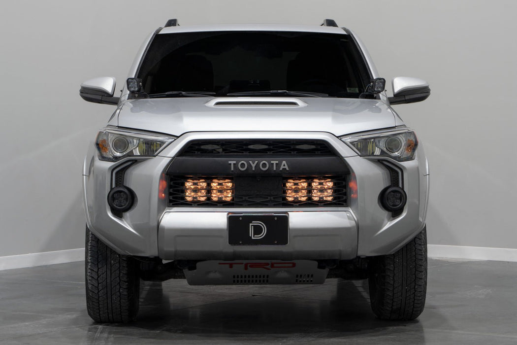 SS5 Stealth Grille LED 4-Pod Kit for 2014-2023 Toyota 4Runner, Sport Yellow Combo Diode Dynamics - TRUCKED UP - Truck Superstore