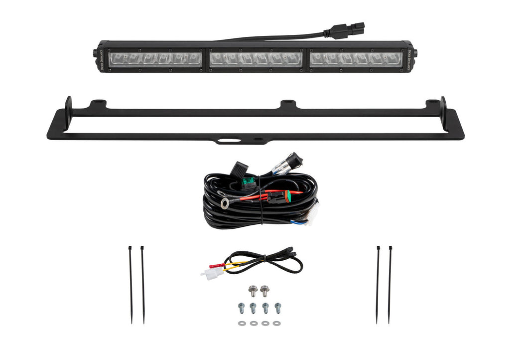 TRD Pro Diode Dymanics Grille Light Bar Kit for 2022 Toyota Tundra White Driving Diode Dymanics - TRUCKED UP - Truck Superstore