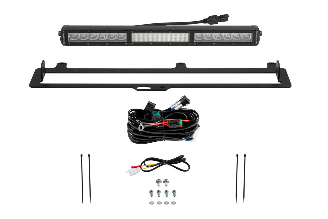 TRD Pro Diode Dymanics Grille Light Bar Kit for 2022 Toyota Tundra White Driving Diode Dymanics - TRUCKED UP - Truck Superstore