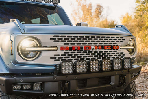 Bronco SS5 6-Pod CrossLink Grille Lightbar Kit Pro White Combo Diode Dynamics - TRUCKED UP - Truck Superstore
