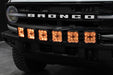 Bronco SS5 6-Pod CrossLink Grille Lightbar Kit Sport White Combo Diode Dynamics - TRUCKED UP - Truck Superstore
