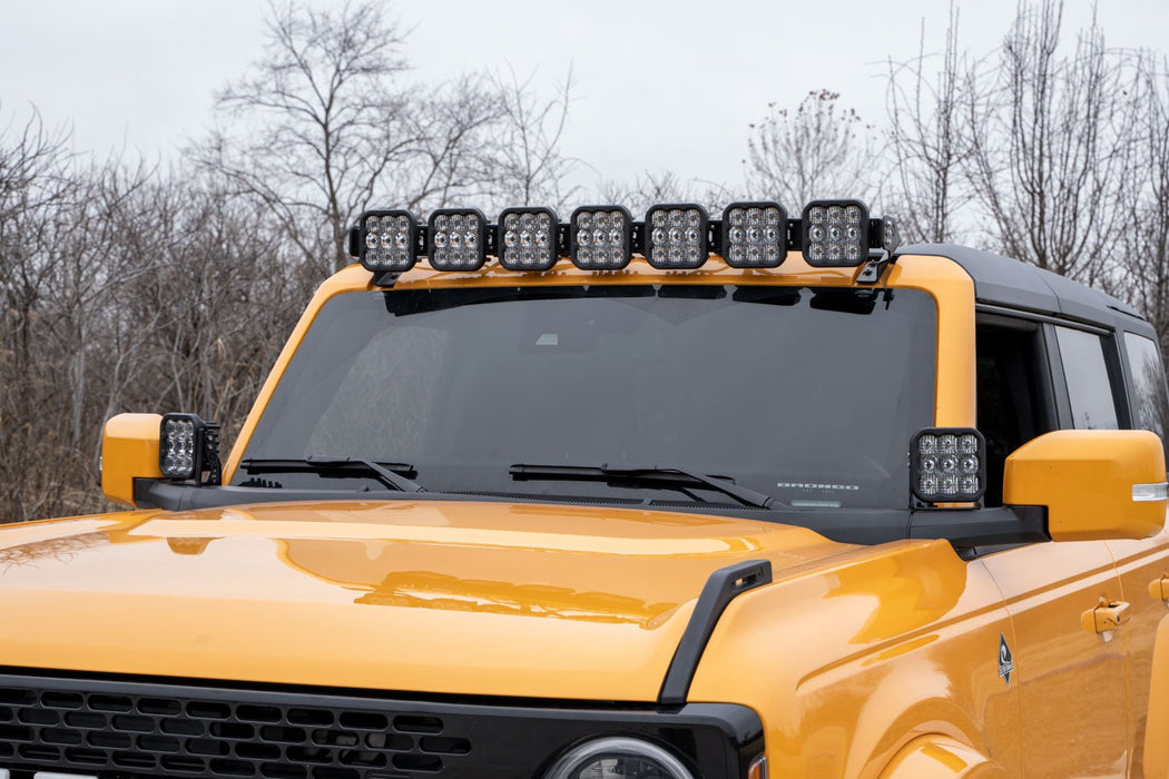 Bronco SS5 Pro CrossLink Windshield Yellow Combo Lightbar Kit Diode Dynamics - TRUCKED UP - Truck Superstore