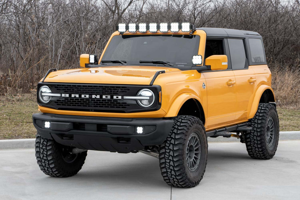 Bronco SS5 Pro CrossLink Windshield Yellow Combo Lightbar Kit Diode Dynamics - TRUCKED UP - Truck Superstore
