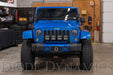 Jeep JK SS5 4-Pod CrossLink Grille Lightbar Kit Sport Yellow Combo Diode Dynamics - TRUCKED UP - Truck Superstore