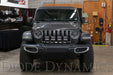Jeep JL SS5 4-Pod CrossLink Grille Lightbar Kit Pro White Combo Diode Dynamics - TRUCKED UP - Truck Superstore