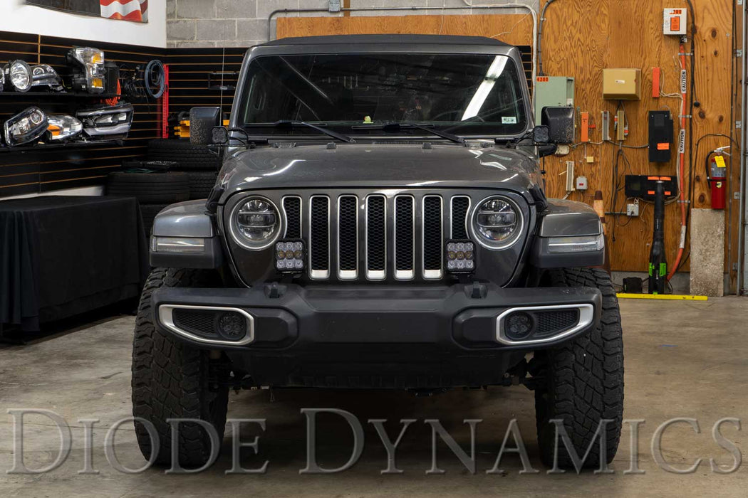 Jeep JL SS5 CrossLink Bumper Lightbar Kit Pro Driving Diode Dynamics - TRUCKED UP - Truck Superstore