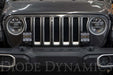 Jeep JL SS5 CrossLink Bumper Lightbar Kit Pro Driving Diode Dynamics - TRUCKED UP - Truck Superstore