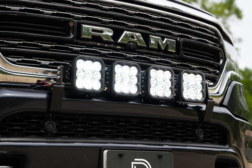 SS5 Grille CrossLink Lightbar Kit for 2019-Present Ram, Pro Yellow Combo Diode Dynamics - TRUCKED UP - Truck Superstore