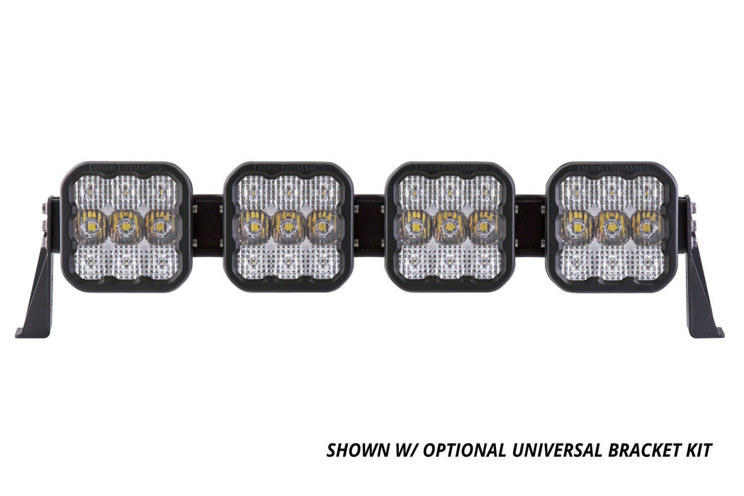 SS5 Pro Universal CrossLink 4-Pod Lightbar Yellow Driving Diode Dynamics - TRUCKED UP - Truck Superstore