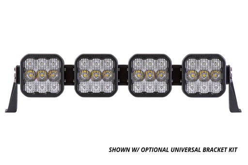 SS5 Pro Universal CrossLink 4-Pod Lightbar Yellow Driving Diode Dynamics - TRUCKED UP - Truck Superstore