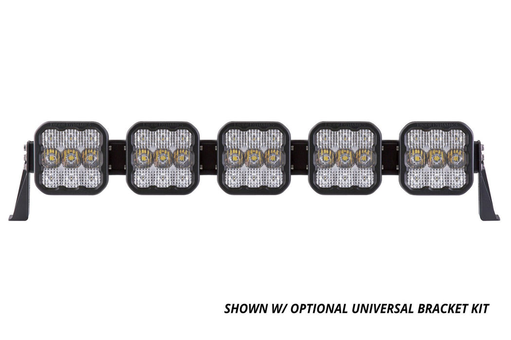 SS5 Pro Universal CrossLink 5-Pod Lightbar Yellow Combo Diode Dynamics - TRUCKED UP - Truck Superstore