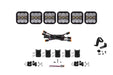 SS5 Pro Universal CrossLink 6-Pod Lightbar White Combo Diode Dynamics - TRUCKED UP - Truck Superstore