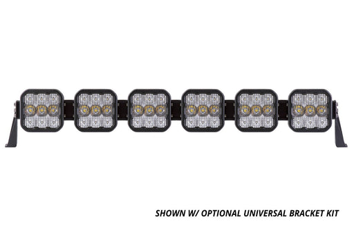 SS5 Pro Universal CrossLink 6-Pod Lightbar Yellow Combo Diode Dynamics - TRUCKED UP - Truck Superstore