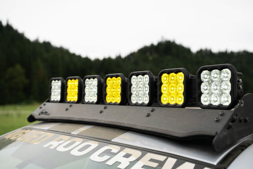 SS5 Pro Universal CrossLink 7-Pod Lightbar White Combo Diode Dynamics - TRUCKED UP - Truck Superstore