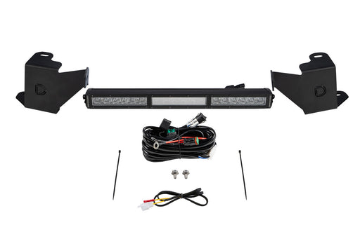 Stealth Bumper Light Bar Kit for 2022 Toyota Tundra White Combo Diode Dymanics - TRUCKED UP - Truck Superstore