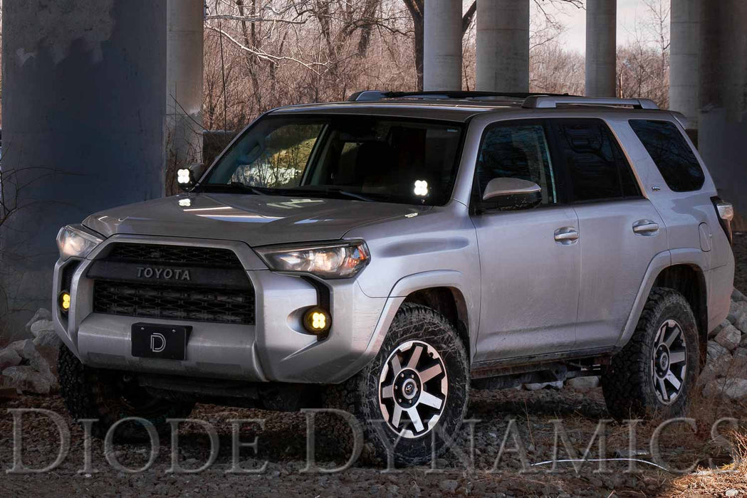 SS3 LED Ditch Light Kit for 2010-2021 Toyota 4Runner Sport White Combo Diode Dynamics - TRUCKED UP - Truck Superstore