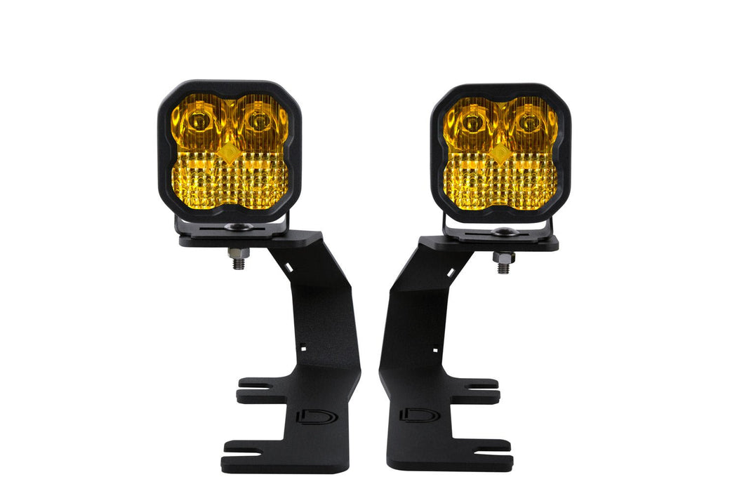 SS3 LED Ditch Light Kit for 2014-2019 GMC Sierra 1500, Sport Yellow Combo Diode Dynamics - TRUCKED UP - Truck Superstore