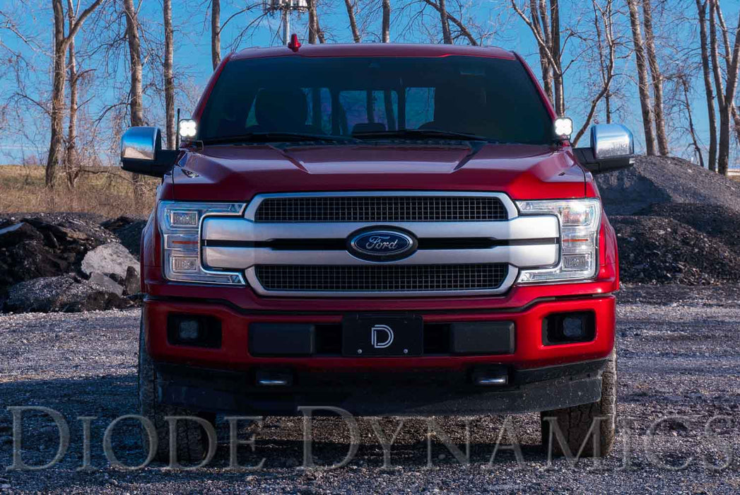 SS3 LED Ditch Light Kit for 2015-2020 Ford F-150/Raptor, Sport White Combo Diode Dynamics - TRUCKED UP - Truck Superstore