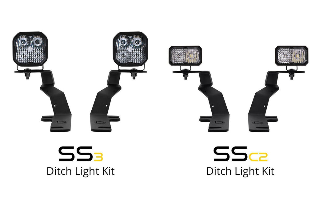 SS3 LED Ditch Light Kit for 2015-2020 Ford F-150/Raptor, Sport Yellow Combo Diode Dynamics - TRUCKED UP - Truck Superstore