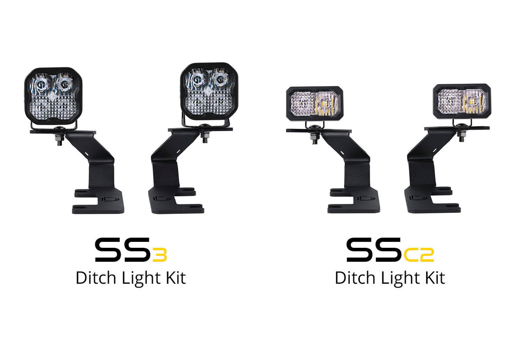 SS3 LED Ditch Light Kit for 2015-2021 Colorado/Canyon Pro Yellow Combo Diode Dynamics - TRUCKED UP - Truck Superstore