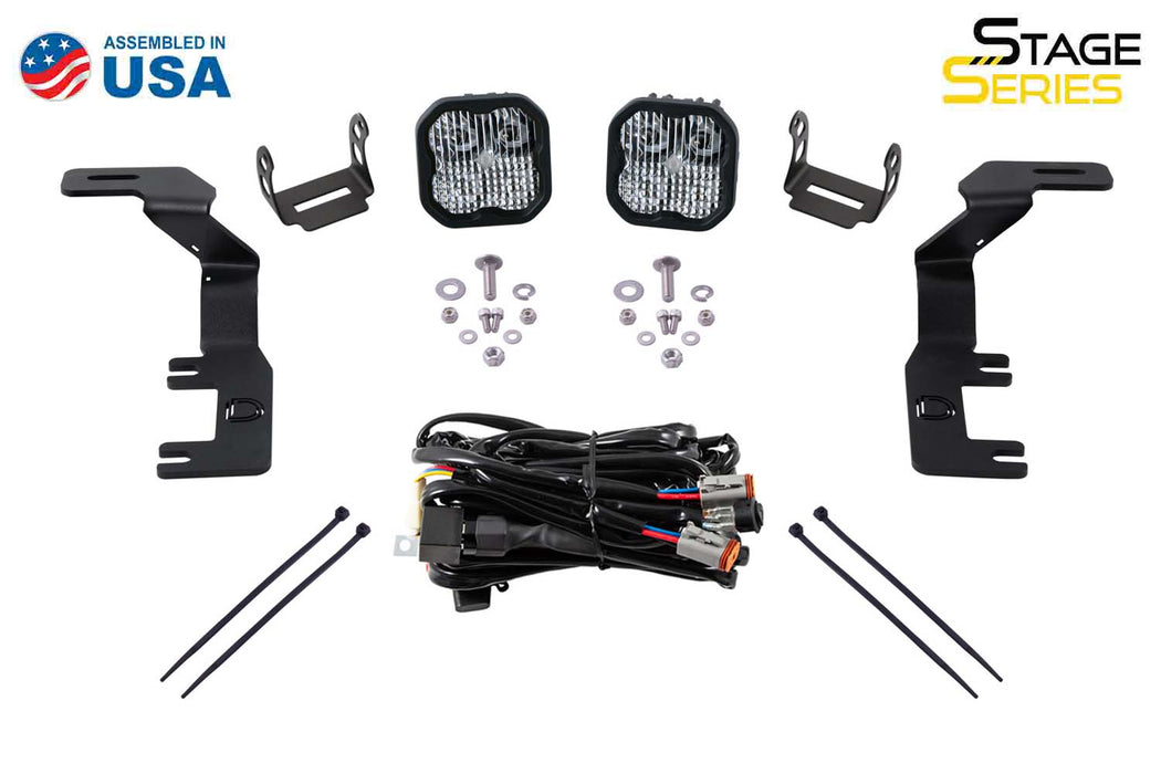 SS3 LED Ditch Light Kit for 2015-2021 GMC Canyon, Sport White Combo Diode Dynamics - TRUCKED UP - Truck Superstore