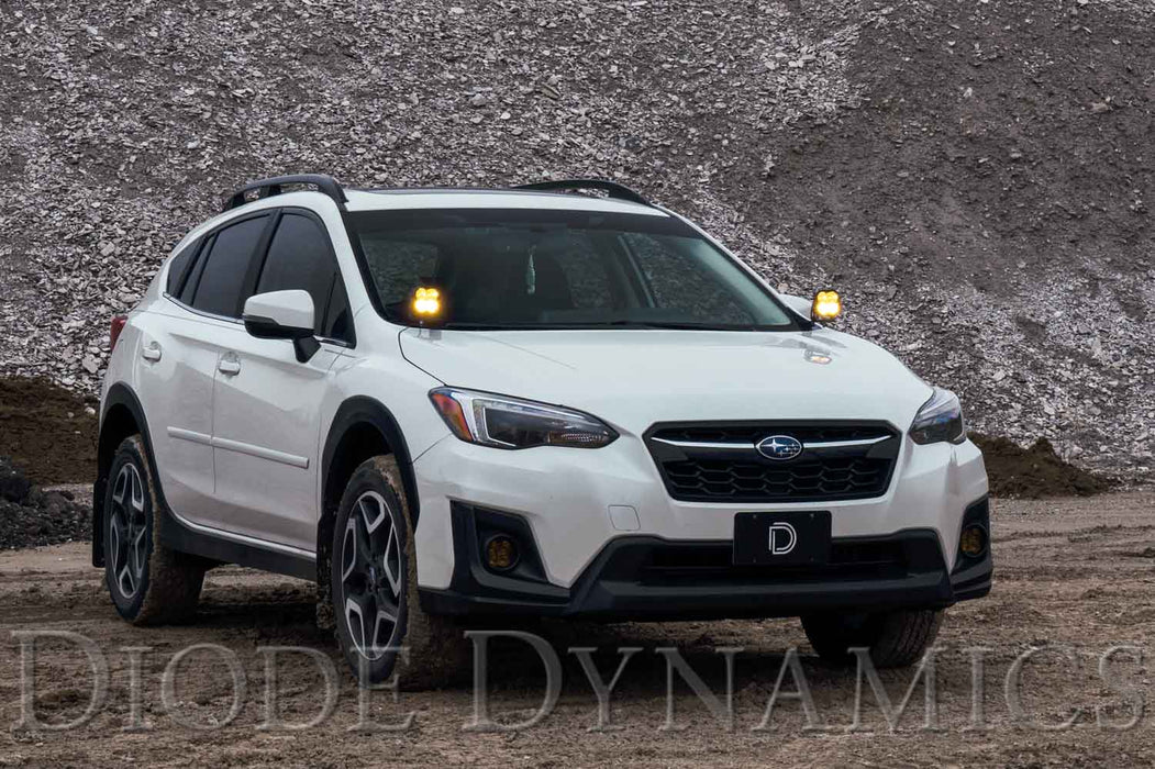 SS3 LED Ditch Light Kit for 2018-2021 Subaru Crosstrek, Sport White Combo Diode Dynamics - TRUCKED UP - Truck Superstore