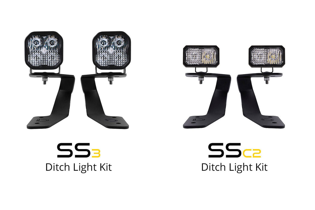 SS3 LED Ditch Light Kit for 2018-2021 Subaru Crosstrek, Sport White Combo Diode Dynamics - TRUCKED UP - Truck Superstore