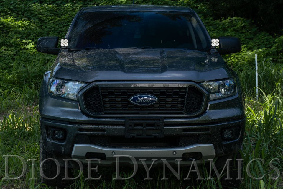 SS3 LED Ditch Light Kit for 2019-2021 Ford Ranger, Sport White Combo Diode Dynamics - TRUCKED UP - Truck Superstore