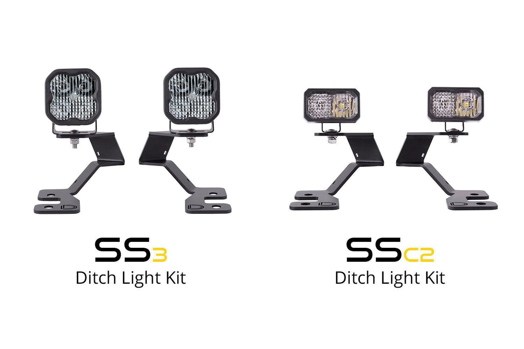 SS3 LED Ditch Light Kit for 2021 Ford Bronco Sport, Sport Yellow Combo Diode Dynamics - TRUCKED UP - Truck Superstore