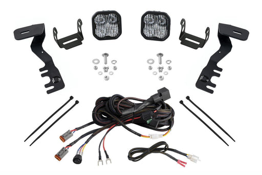 SS3 LED Ditch Light Kit for 2024-Present Toyota Tacoma, Pro White Combo Diode Dynamics - TRUCKED UP - Truck Superstore