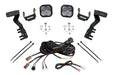 SS3 LED Ditch Light Kit for 2024-Present Toyota Tacoma, Sport White Combo Diode Dynamics - TRUCKED UP - Truck Superstore