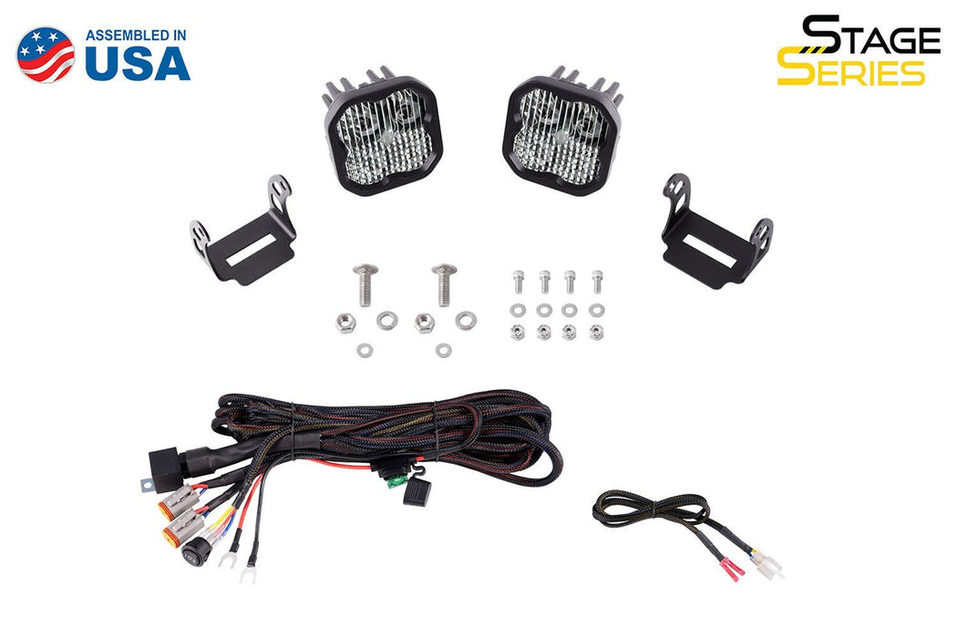 SS3 LED Ditch Light Kit for 21-22 Ford Bronco, Sport Yellow Combo Diode Dynamics - TRUCKED UP - Truck Superstore