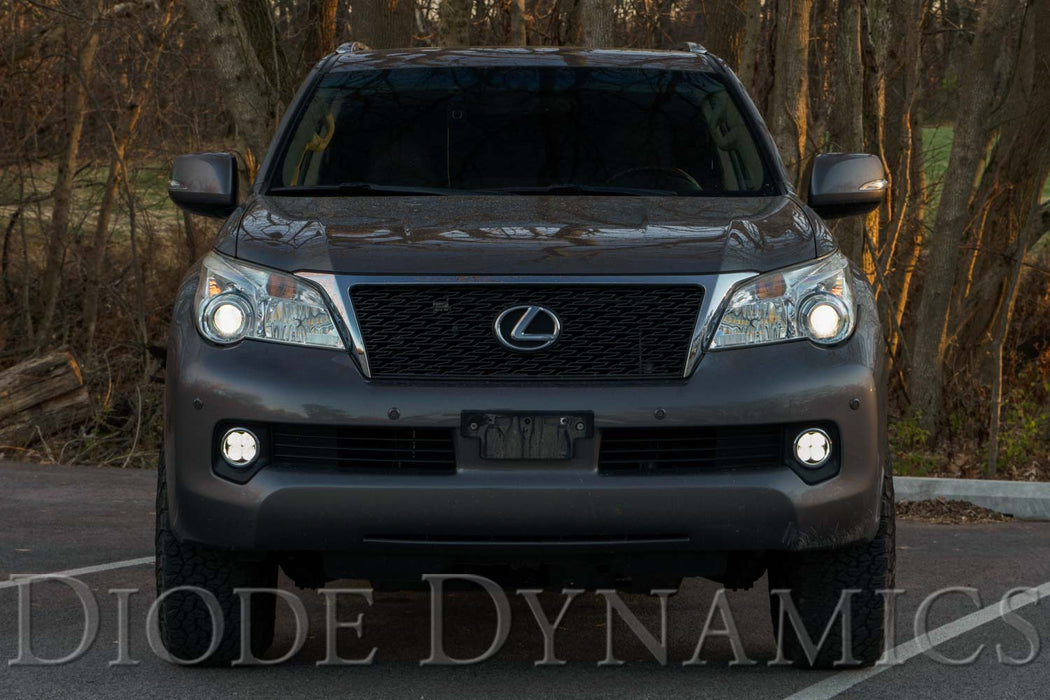 SS3 LED Fog Light Kit for 2010-2013 Lexus GX460, White SAE Fog Max with Backlight Diode Dynamics - TRUCKED UP - Truck Superstore