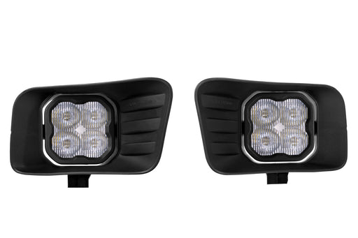 SS3 LED Fog Light Kit for 2010-2018 Ram 2500/3500 White SAE Fog Pro w/ Backlight Diode Dynamics - TRUCKED UP - Truck Superstore