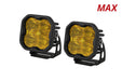 SS3 Max ABL Yellow SAE Fog Standard Pair Diode Dynamics - TRUCKED UP - Truck Superstore