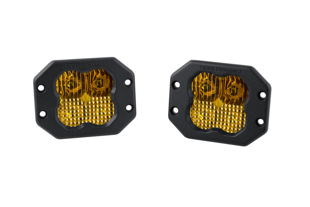 SS3 Pro ABL Yellow Combo Flush Pair Diode Dynamics - TRUCKED UP - Truck Superstore