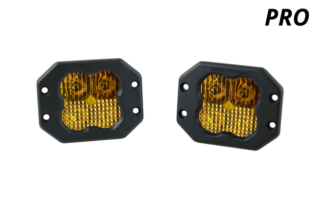 SS3 Pro ABL Yellow Combo Flush Pair Diode Dynamics - TRUCKED UP - Truck Superstore