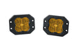 SS3 Sport ABL Yellow Flood Flush Pair Diode Dynamics - TRUCKED UP - Truck Superstore