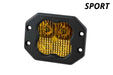 SS3 Sport ABL Yellow Flood Flush Single Diode Dynamics - TRUCKED UP - Truck Superstore