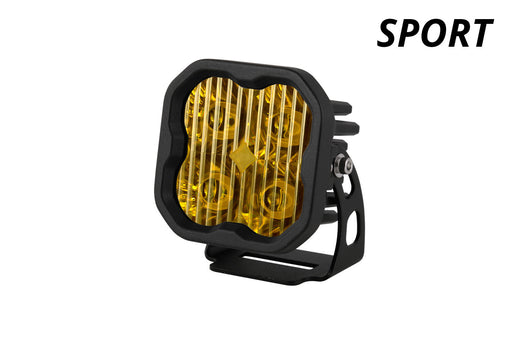 SS3 Sport ABL Yellow SAE Fog Standard Single Diode Dynamics - TRUCKED UP - Truck Superstore