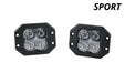 SS3 Sport RBL White Flood Flush Pair Diode Dynamics - TRUCKED UP - Truck Superstore