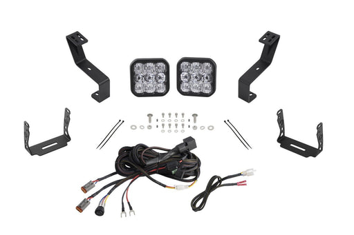 SS5 Bumper LED Pod Light Kit for 2019-Present Ram, Sport White Combo Diode Dynamics - TRUCKED UP - Truck Superstore
