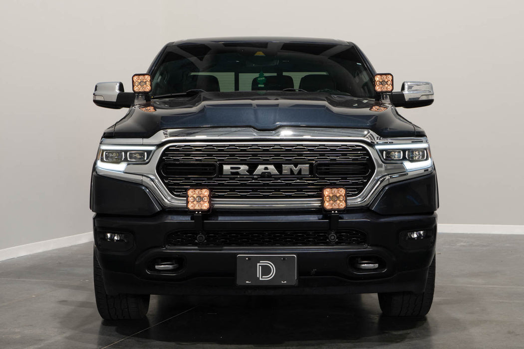 SS5 Bumper LED Pod Light Kit for 2019-Present Ram, Sport White Combo Diode Dynamics - TRUCKED UP - Truck Superstore