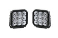 SS5 LED Pod Pro White Driving Pair Diode Dynamics - TRUCKED UP - Truck Superstore